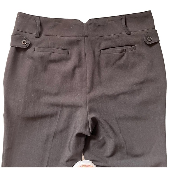 Jessica High Waisted Straight Black Pants with Nice Details (Wardrobe Essential) - Picture 6 of 10